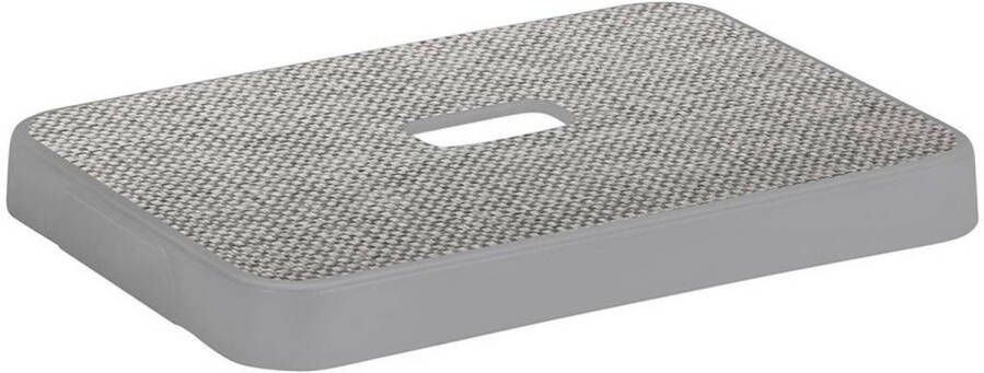 Sunware Deksel grijs voor opbergbox van 9 13 18 25 liter Sigma serie Opbergbox
