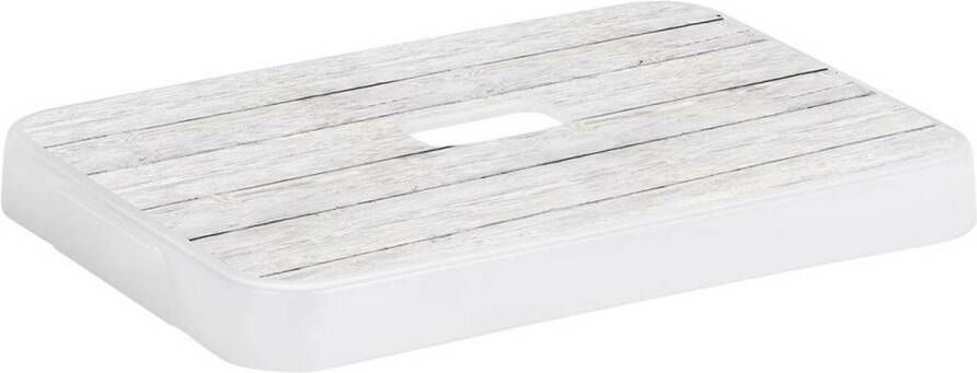 Sunware Deksel hout-look voor opbergbox van 9 13 18 25 liter Sigma serie Opbergbox