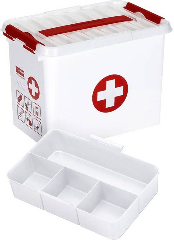 Sunware First Aid Box 9l Met Inzet