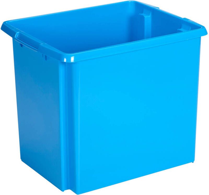 Sunware opslagbox kunststof 45 liter blauw 45 x 36 x 36 cm Opbergbox