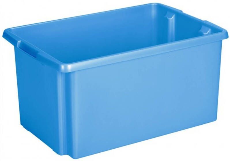 Sunware opslagbox kunststof 51 liter blauw 59 x 39 x 29 cm Nestbaar Opbergbox