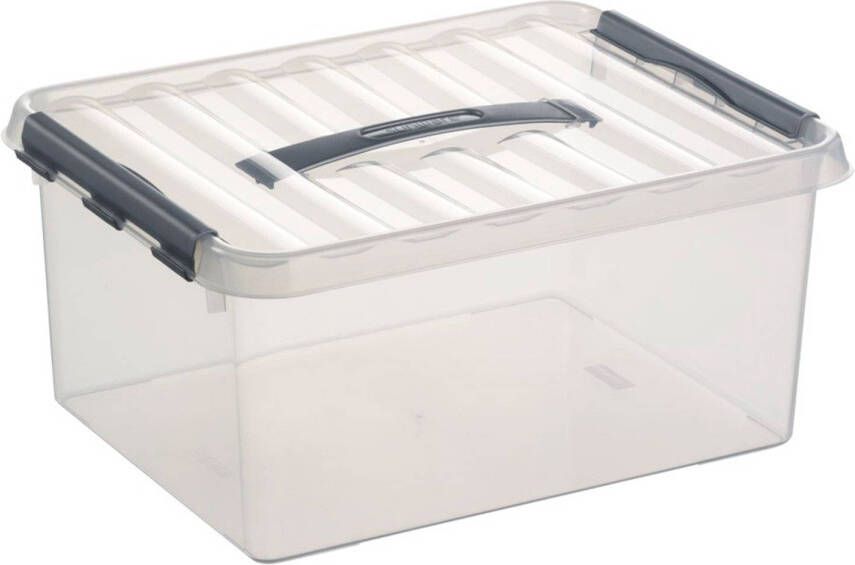 Sunware Stapelbare Q-line opbergbox 15 liter