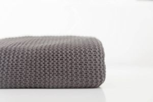 Swissation Plaid Noëlla Tricot 130x170cm Grijs