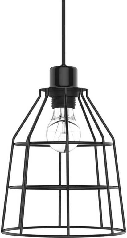 TAK Design hanglamp Jonas 20 x 28 cm E27 staal 40W zwart