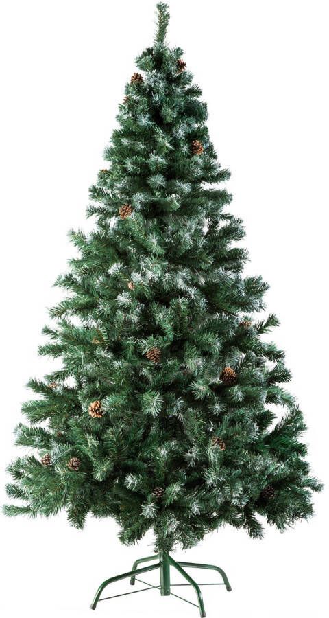Tectake Kunstkerstboom 180 cm incl. dennenappels standaard Kerstboom Kunstkerstboom 705 punten 402822
