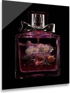 Ter Halle Glasschilderij 60 X 80 Cm Miss Dior Blooming Bouquet