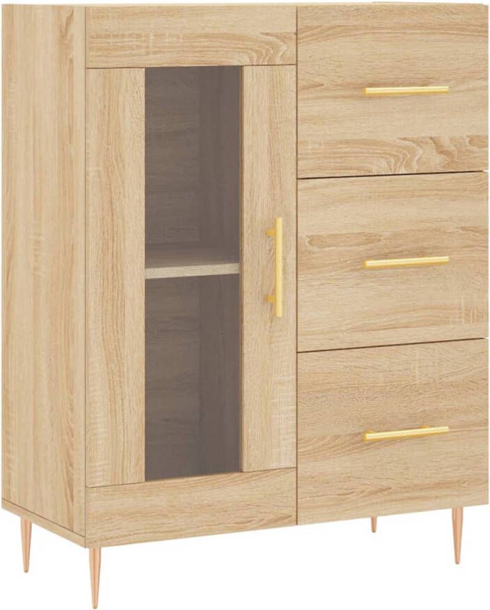 The Living Store Dressoir 69.5 x 34 x 90 cm Sonoma Eiken