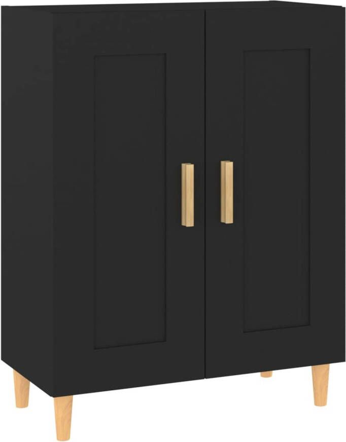 The Living Store Dressoir Amora Zwart 69.5 x 34 x 90 cm Hoge kwaliteit materiaal