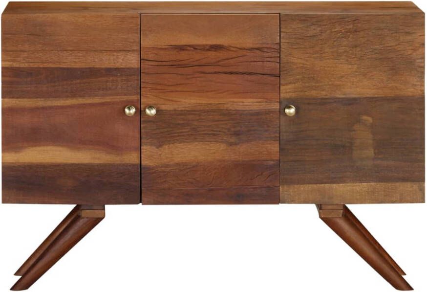 The Living Store Dressoir Bruin 110 x 30 x 75 cm Massief gerecycled hout