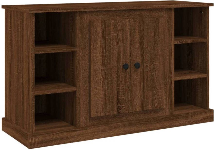 The Living Store Dressoir Classic Bruineiken 100 x 35.5 x 60 cm Duurzaam bewerkt hout