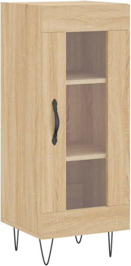 The Living Store Dressoir Classic Sonoma Eiken 34.5 x 34 x 90 cm Duurzaam bewerkt hout