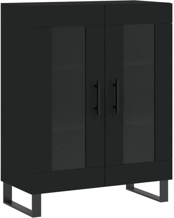 The Living Store Dressoir Kast 69.5 x 34 x 90 cm Glas design