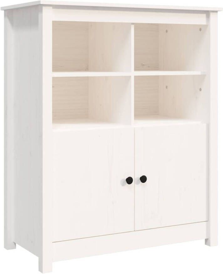 The Living Store Dressoir Landelijke Stijl 83x41.5x100 cm Massief grenenhout