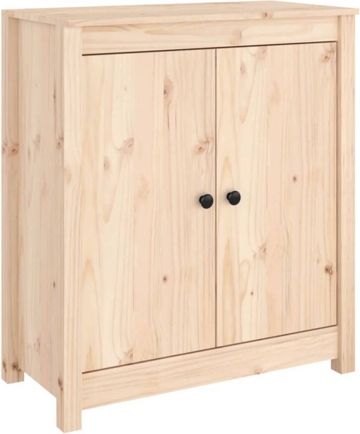 The Living Store Dressoir Massief grenenhout 70 x 35 x 80 cm Opbergruimte