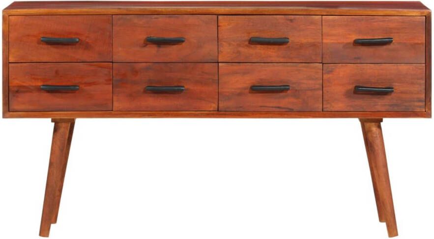 The Living Store Dressoir Massief Mangohout 110 x 30 x 59 cm Bruine Afwerking