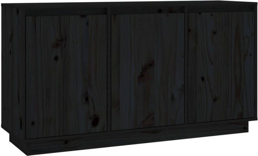 The Living Store Dressoir Modern Meubel 111 x 34 x 60 cm Zwart