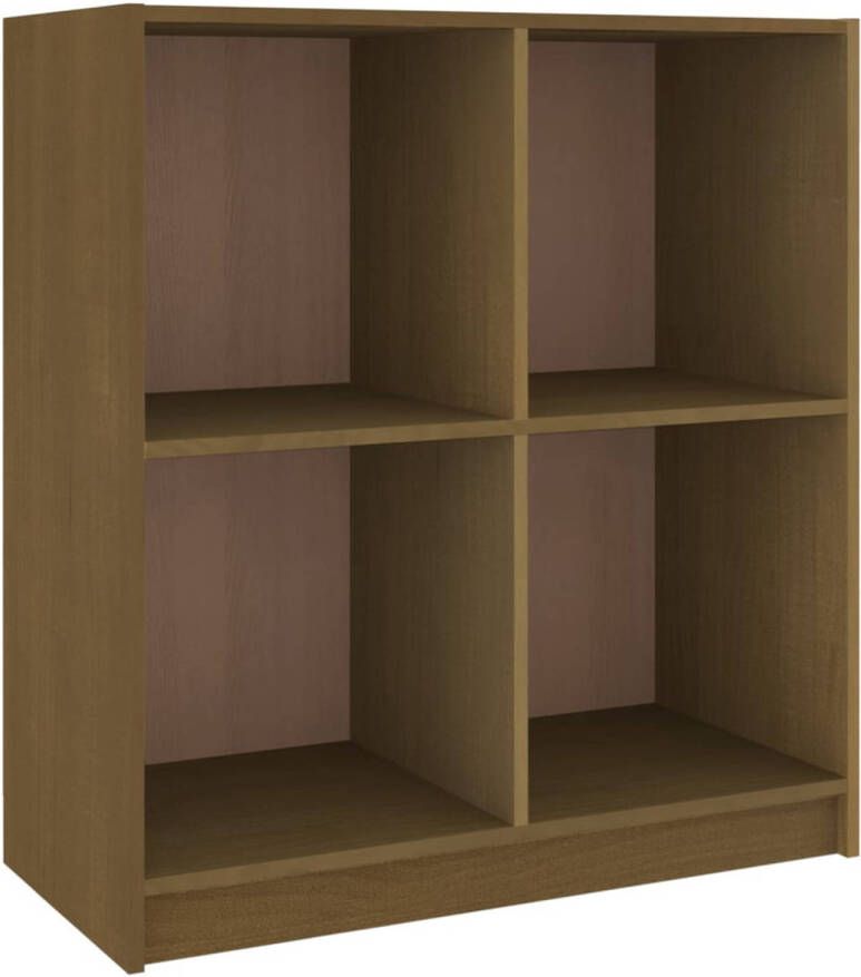 The Living Store Dressoir Modern Meubel 70 x 33 x 76 cm Honingbruin