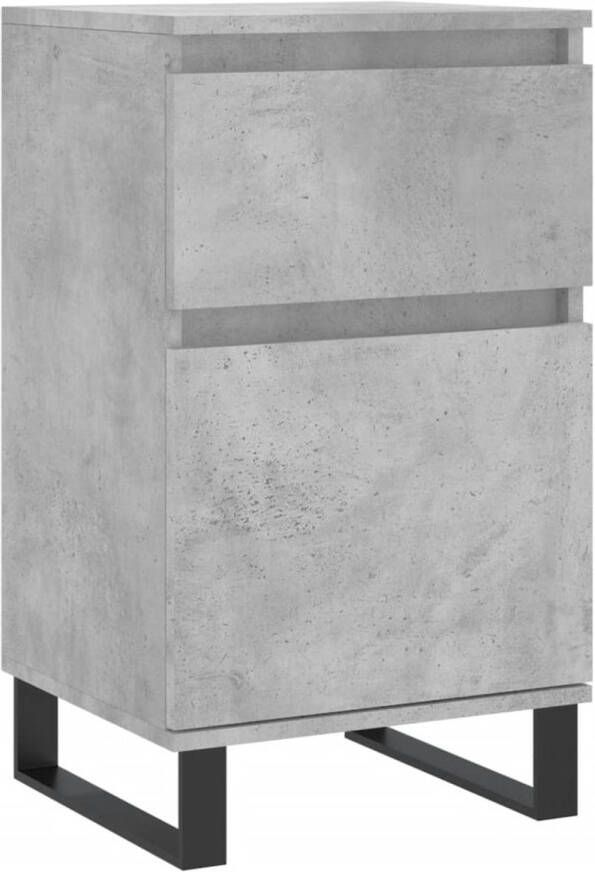 The Living Store Dressoir niet gespecificeerd Opbergkast 40 x 35 x 70 cm Betongrijs