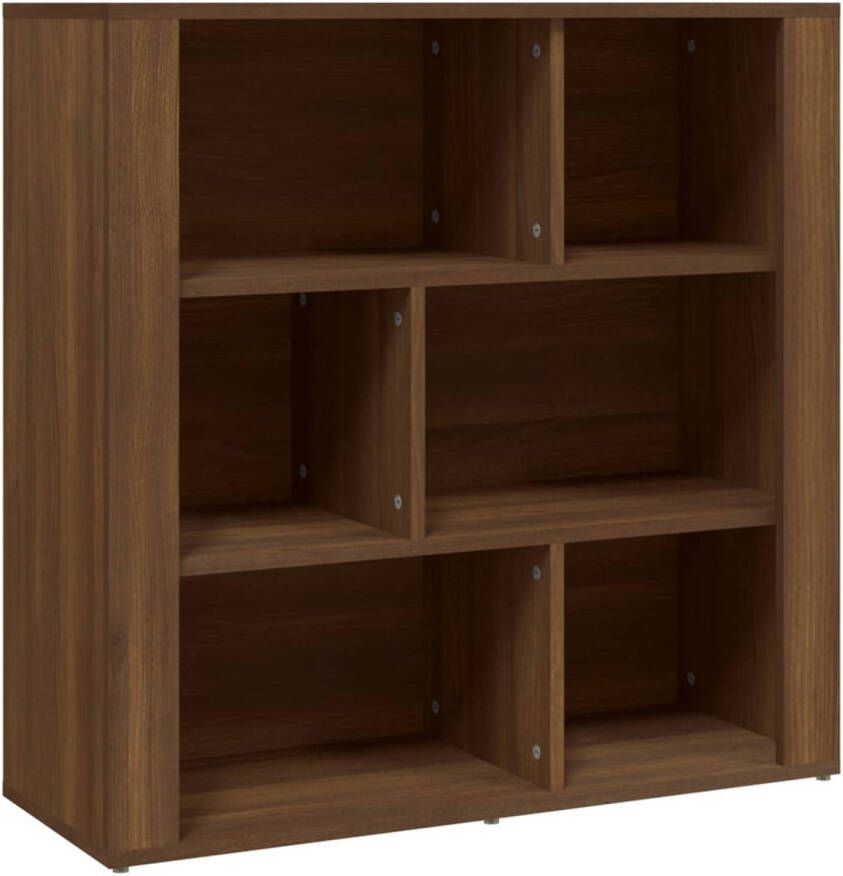 The Living Store Dressoir OAK collection Bijzetkast 80x30x80 cm Stevig hout