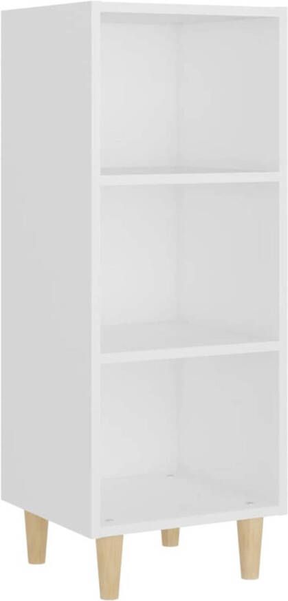 The Living Store Dressoir Praktisch Wit 34.5 x 32.5 x 90 cm