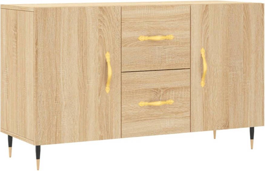 The Living Store Dressoir Sonoma Eiken 100 x 36 x 60 cm Duurzaam materiaal