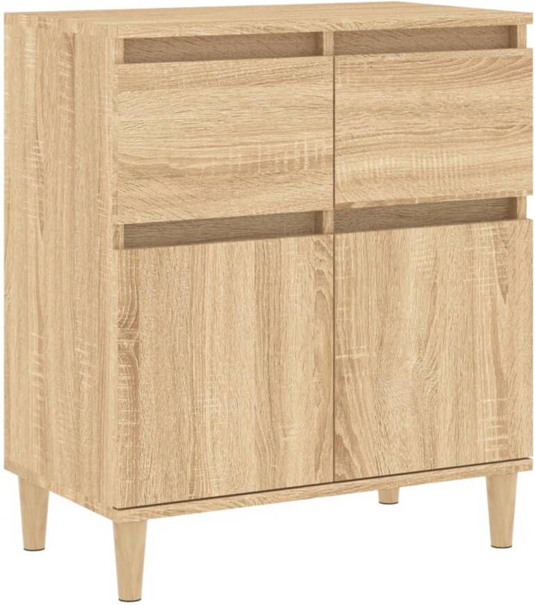 The Living Store Dressoir Sonoma Eiken 60 x 35 x 70 cm