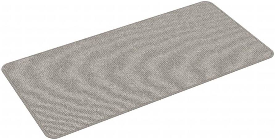 The Living Store Halloper 50x100 cm 5mm dikte taupe polypropeen