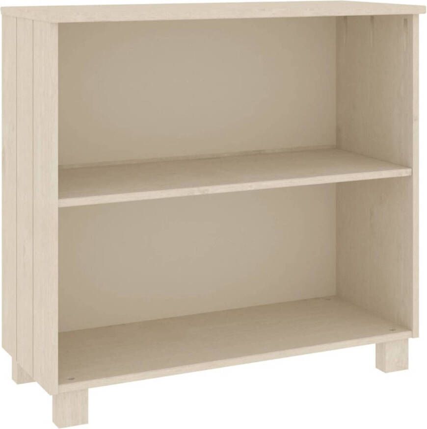 The Living Store HAMAR Houten Dressoir 85 x 35 x 80 cm Massief grenenhout MDF