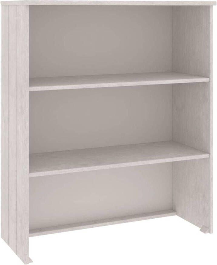 The Living Store HAMAR Opzetkast 85 x 35 x 100 cm massief grenenhout