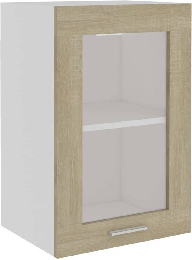 The Living Store Hangkastje Sonoma Eiken Keukenopberg 40 x 31 x 60 cm Duurzaam en functioneel