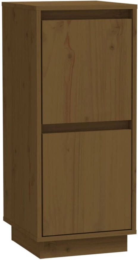 The Living Store Houten Dressoir Bijzetkast 31.5 x 34 x 75 cm Honingbruin