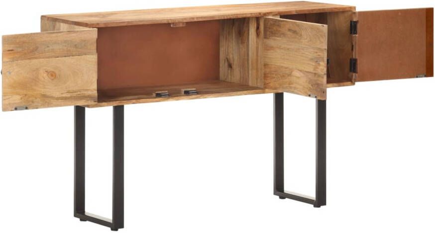 The Living Store Industrieel Dressoir Massief Mangohout 116 x 35 x 75 cm