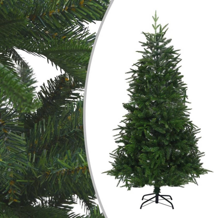 The Living Store Kerstboom Luxe Groen 180 cm PE PVC LED-verlichting