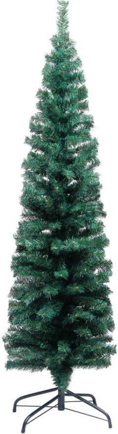 The Living Store Kunstkerstboom groen 150 cm LED-verlichting PVC