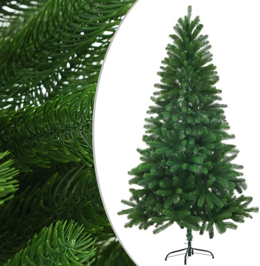 The Living Store Kunstkerstboom Realistisch 150 cm Groen Met LED-verlichting