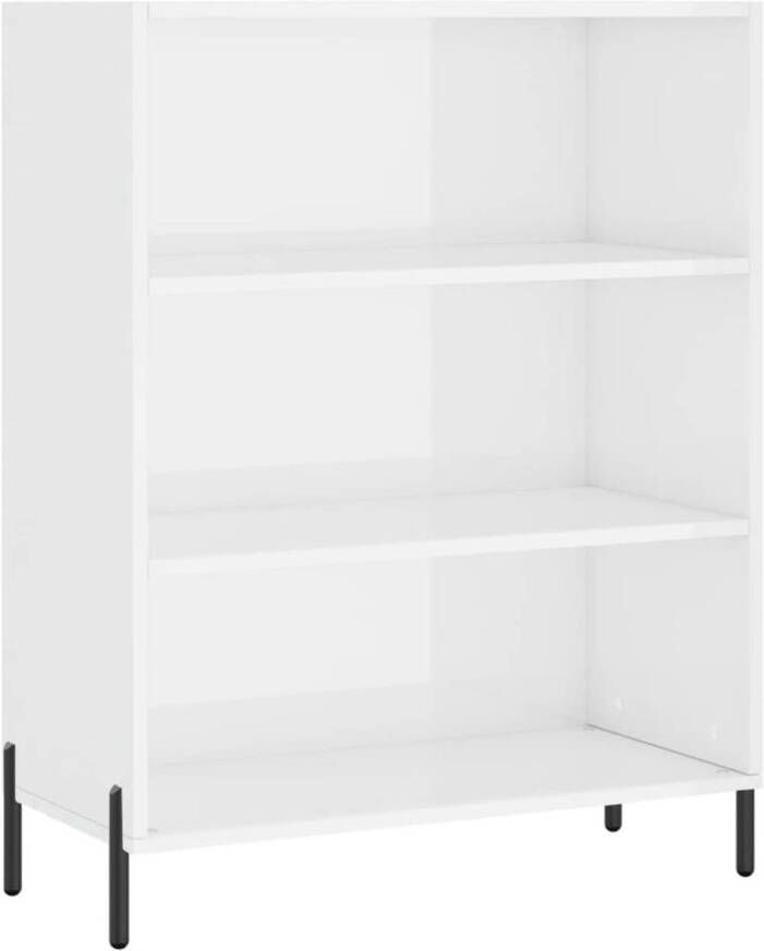 The Living Store Schappenkast Modern Wit 69.5 x 32.5 x 90 cm (L x B x H)