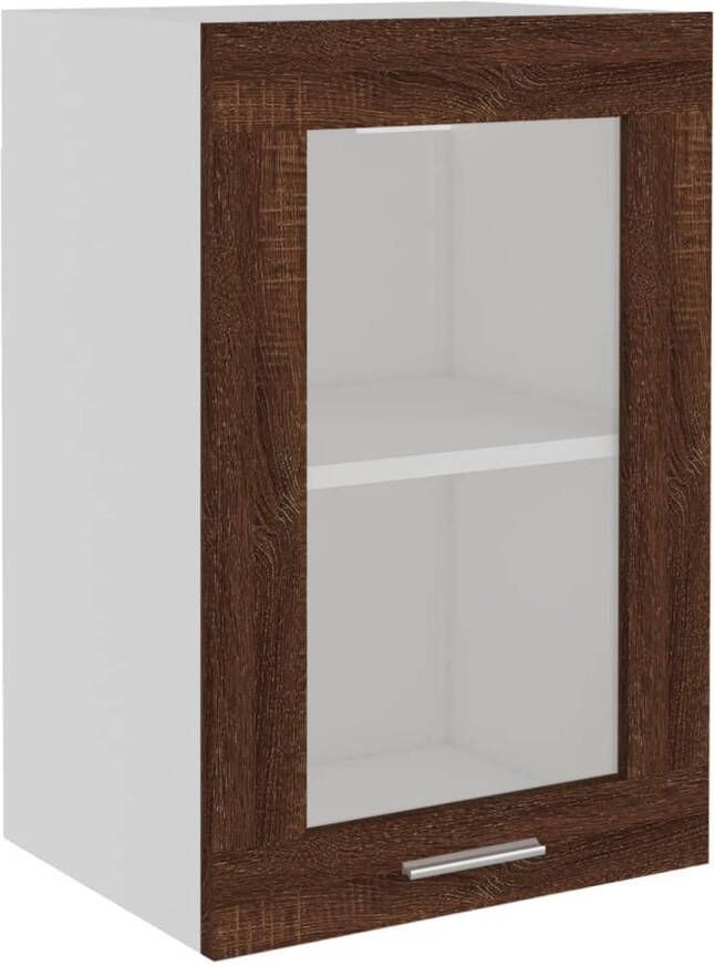 The Living Store Wandkast Keukenkast 40x31x60cm Duurzaam bewerkt hout