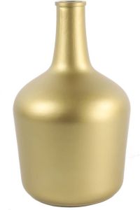Countryfield Vaas mat goud glas XL fles D25 x H42 cm