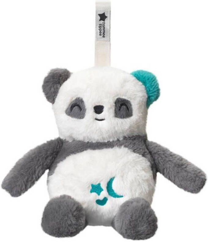 Tommee Tippee Tomme Tippee Luxe nachtlampje van pluche met CrySensor 6 rustgevende geluiden USB machinewasbaar Pippo de Panda