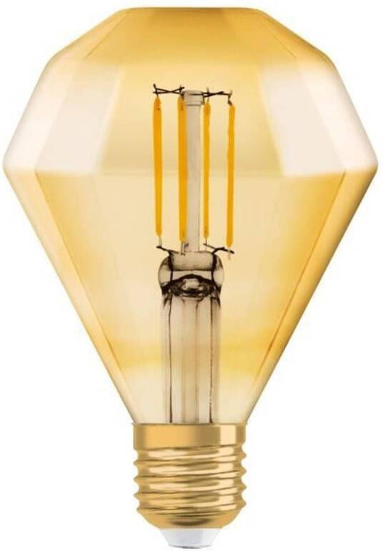 TOOP OSRAM LED-lamp E27 diamant Vintage editie 1906 4 5 W Ambré