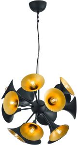 TRIO hanglamp Orchestra 150 x 48 cm E14 staal matzwart