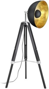 TRIO Vloerlamp LIÈGE Mat zwart