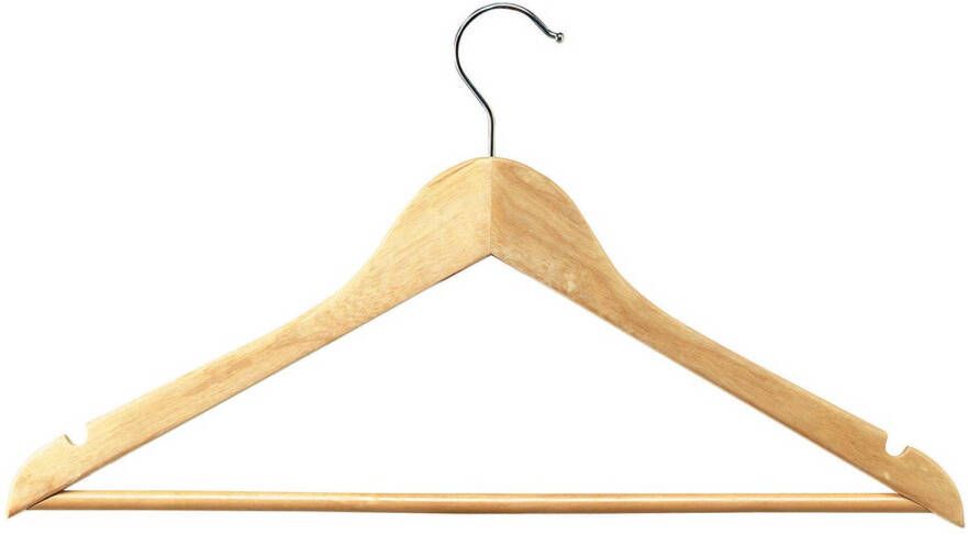 Unilux kledinghanger uit hout pak van 25 stuks