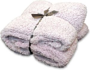 Unique Living Knut Fleece Plaid 100% Polyester 150x200 Cm Old Pink