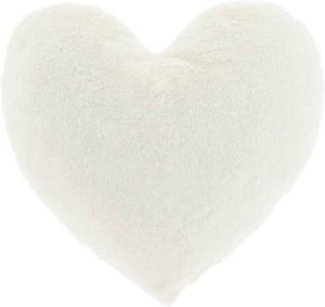 Unique Living Kussen Heart 45x35cm Dove White
