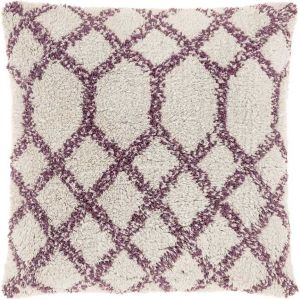 Unique Living Kussen Melanie 45x45cm Dark Purple