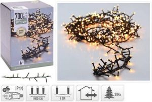Universeel Kerstverlichting Lichtsnoer 700 LED&apos;s Lengte: 14 meter Warm wit