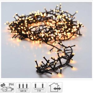 Universeel Kerstverlichting Lichtsnoer 800 LED&apos;s Lengte: 16 meter Warm wit