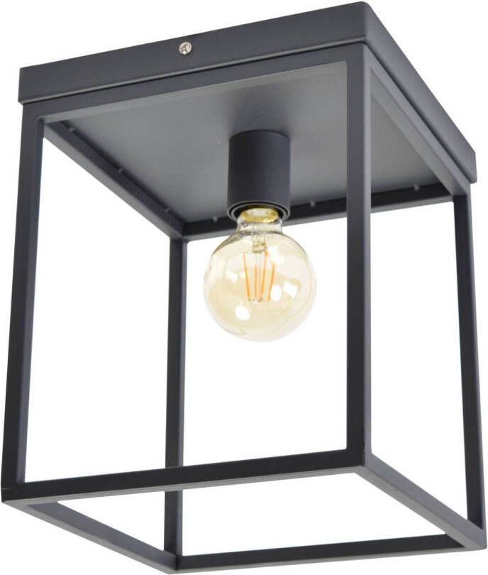 Urban Interiors Plafondlamp Frame B 25 cm H 31 cm Zwart