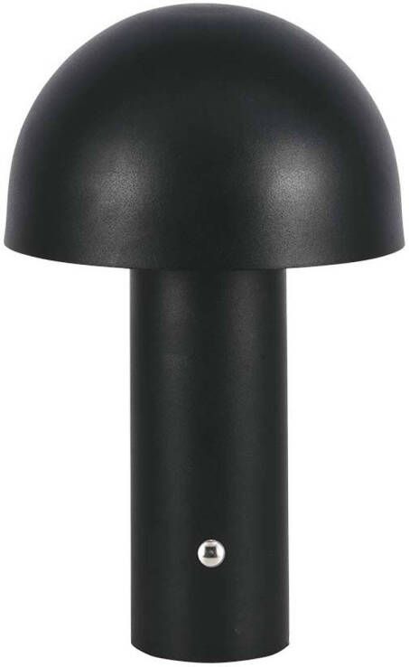 V-tac VT-1047-B Zwarte oplaadbare tafellamp IP20 3W 200 Lumen 3IN1